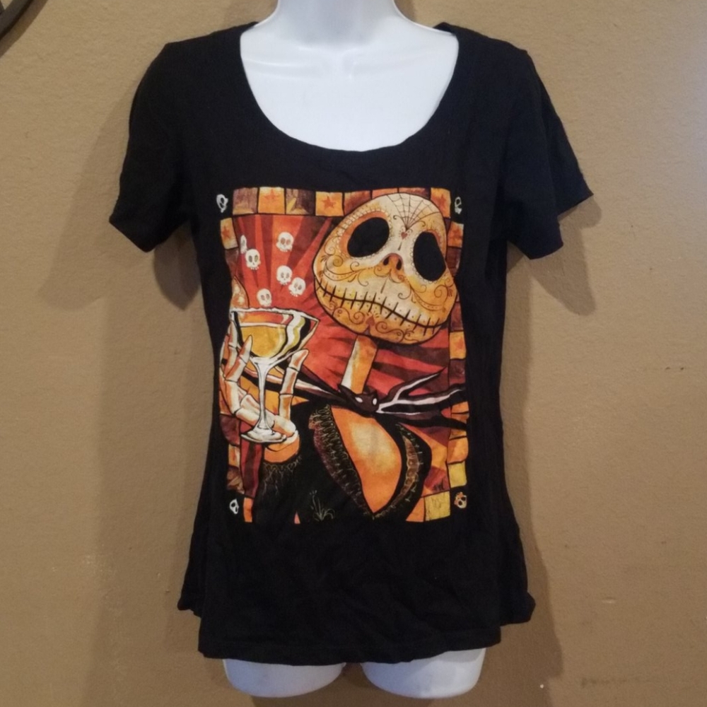 Jack skellington top